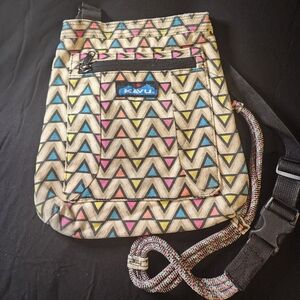 Kavu Crossbody Geometric Multicolor